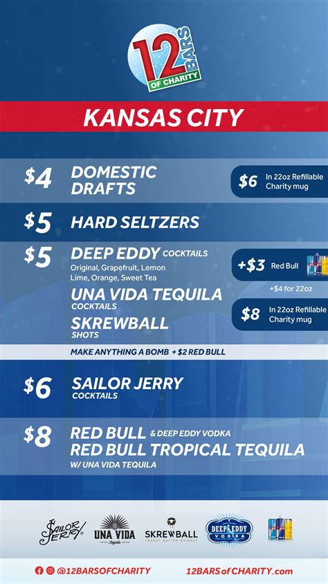 12 bars of charity kansas city|FAQs .